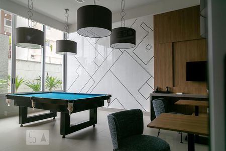 Studio para alugar com 30m², 1 quarto e 1 vagaÁrea comum - Salão de jogos