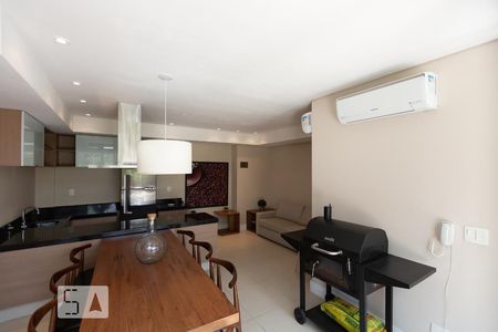 Studio para alugar com 30m², 1 quarto e 1 vaga Studio para alugar com 30m², 1 quarto e 1 vagaÁrea comum - Espaço Gourmet