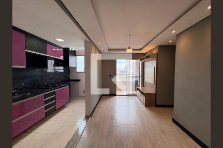 Sala de apartamento à venda com 2 quartos, 50m² em Utinga, Santo André