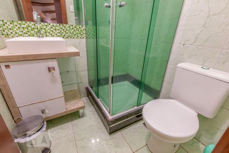 Banheiro de casa de condomínio para alugar com 2 quartos, 69m² em Santa Tereza, Porto Alegre