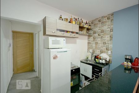 Cozinha de apartamento para alugar com 1 quarto, 35m² em Liberdade, São Paulo