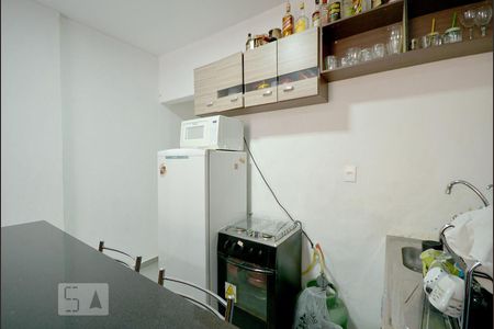 Cozinha de apartamento para alugar com 1 quarto, 35m² em Liberdade, São Paulo