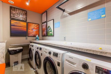 Studio para alugar com 17m², 1 quarto e sem vaga Studio para alugar com 17m², 1 quarto e sem vagaLavanderia