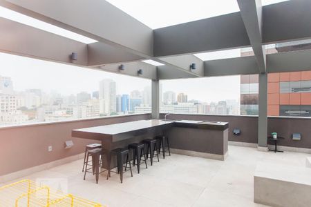 Studio para alugar com 17m², 1 quarto e sem vaga Studio para alugar com 17m², 1 quarto e sem vagaSalão de Festas