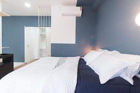 Detalhe Sala de apartamento para alugar com 1 quarto, 38m² em Tamboré, Barueri