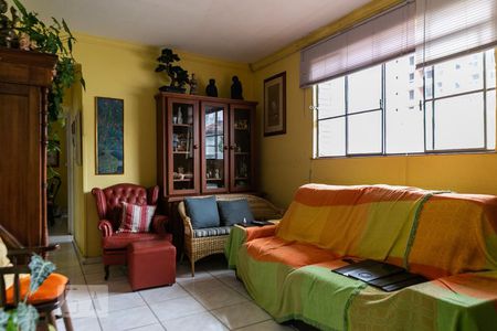 Sala de apartamento para alugar com 2 quartos, 98m² em Embaré, Santos