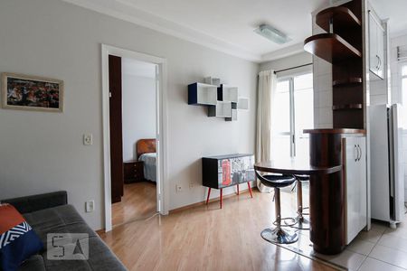 Sala de apartamento para alugar com 1 quarto, 37m² em Jardim Paulista, São Paulo