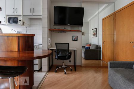 Sala de apartamento para alugar com 1 quarto, 37m² em Jardim Paulista, São Paulo