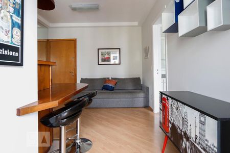 Sala de apartamento para alugar com 1 quarto, 37m² em Jardim Paulista, São Paulo