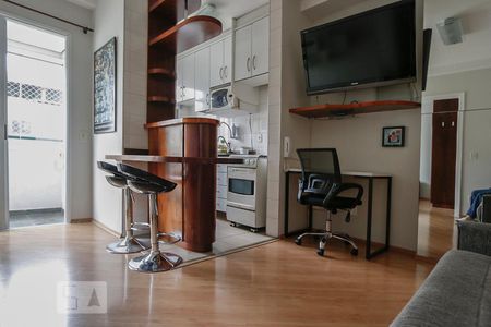 Sala de apartamento para alugar com 1 quarto, 37m² em Jardim Paulista, São Paulo