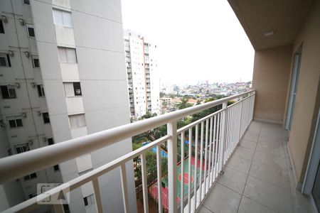 Varanda  de apartamento à venda com 1 quarto, 37m² em Jardim Prudência, São Paulo