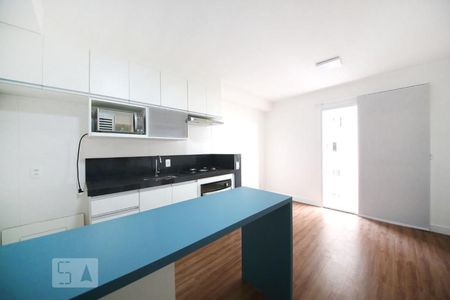 Cozinha - Sala  de apartamento à venda com 1 quarto, 37m² em Jardim Prudência, São Paulo