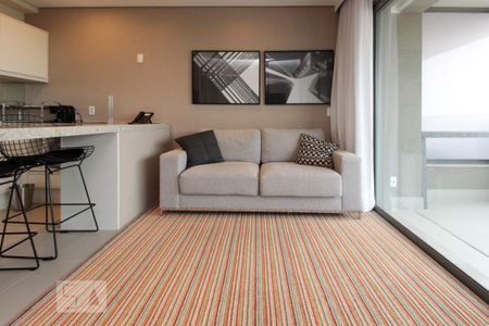 Sala de apartamento para alugar com 1 quarto, 46m² em Pinheiros, São Paulo
