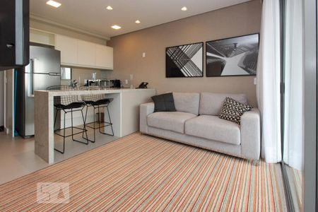 Sala de apartamento para alugar com 1 quarto, 46m² em Pinheiros, São Paulo