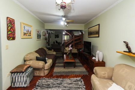 Sala de casa para alugar com 4 quartos, 358m² em Vila Lúcia, São Paulo