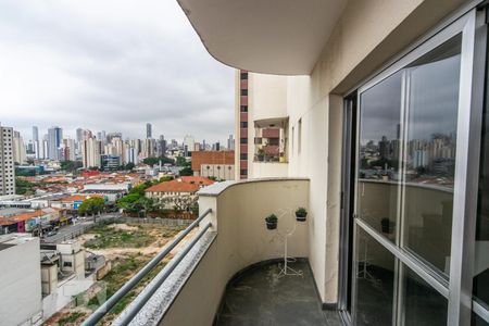 Varanda da Sala de apartamento à venda com 3 quartos, 150m² em Tatuapé, São Paulo