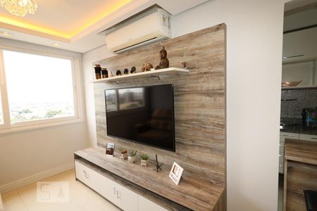 Detalhe Sala de apartamento para alugar com 2 quartos, 60m² em São João, Porto Alegre