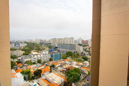 Vista da varanda de apartamento à venda com 3 quartos, 78m² em Vila Santa Teresa, Santo André