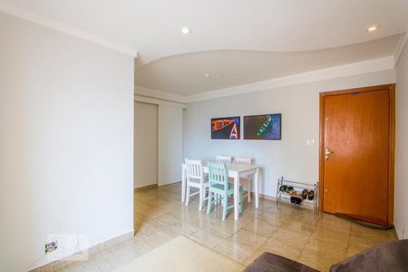 Sala de apartamento à venda com 3 quartos, 78m² em Vila Santa Teresa, Santo André