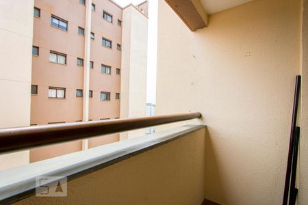 Varanda da sala de apartamento à venda com 3 quartos, 78m² em Vila Santa Teresa, Santo André
