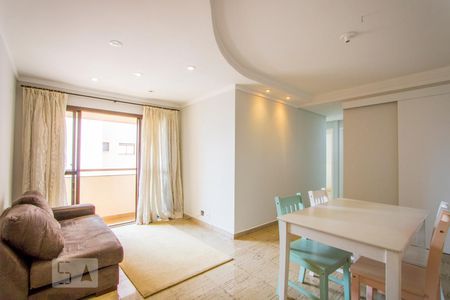 Sala de apartamento à venda com 3 quartos, 78m² em Vila Santa Teresa, Santo André