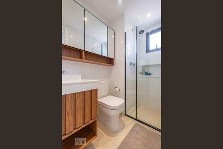 Suíte - Banheiro de apartamento à venda com 2 quartos, 72m² em Pinheiros, São Paulo