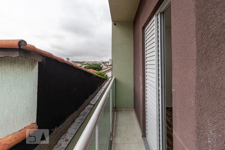 Varanda da Suíte 1 de casa de condomínio à venda com 2 quartos, 125m² em Vila Nova Savoia, São Paulo