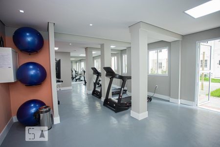 Studio para alugar com 32m², 1 quarto e sem vaga Studio para alugar com 32m², 1 quarto e sem vagaÁrea comum - Academia
