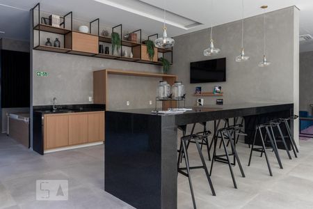 Studio à venda com 31m², 1 quarto e 1 vagaSalão de Festas