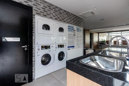 Studio à venda com 31m², 1 quarto e 1 vagaLavanderia