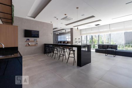 Studio à venda com 31m², 1 quarto e 1 vagaSalão de Festas