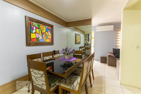 Sala de Jantar de casa de condomínio à venda com 3 quartos, 70m² em Igara, Canoas