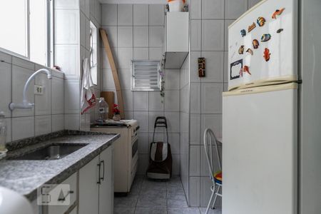 Cozinha de apartamento para alugar com 1 quarto, 60m² em Ponta da Praia, Santos