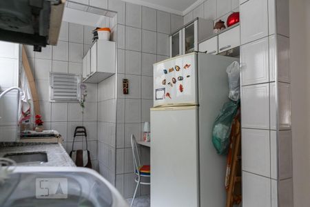 Cozinha de apartamento para alugar com 1 quarto, 60m² em Ponta da Praia, Santos