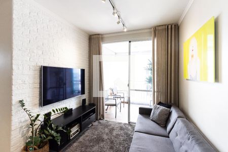 Sala de Estar de apartamento à venda com 2 quartos, 60m² em Bom Retiro, São Paulo