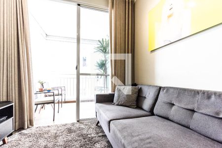 Sala de Estar de apartamento à venda com 2 quartos, 60m² em Bom Retiro, São Paulo