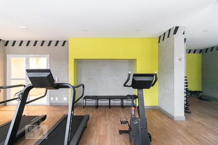 Apartamento para alugar com 37m², 2 quartos e sem vaga Apartamento para alugar com 37m², 2 quartos e sem vagaÁrea comum - Academia