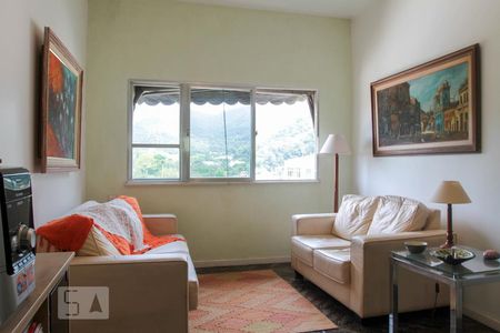 Sala de apartamento à venda com 3 quartos, 110m² em Jardim Botânico, Rio de Janeiro