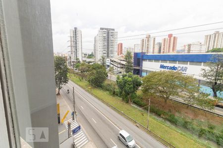 Vista da Sala  de apartamento à venda com 2 quartos, 77m² em Centro, Santo André