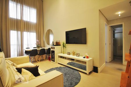 Sala de apartamento à venda com 2 quartos, 75m² em Vila Andrade, São Paulo