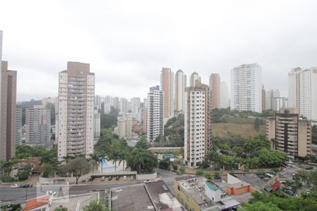 Vista da varanda de apartamento à venda com 2 quartos, 75m² em Vila Andrade, São Paulo