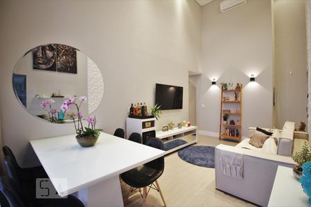 Sala de apartamento à venda com 2 quartos, 75m² em Vila Andrade, São Paulo
