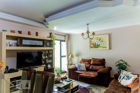 Sala de apartamento à venda com 3 quartos, 126m² em Vila Gilda, Santo André