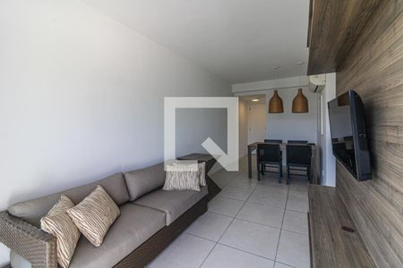 Sala de apartamento para alugar com 2 quartos, 64m² em Recreio dos Bandeirantes, Rio de Janeiro