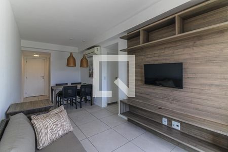 Sala de apartamento para alugar com 2 quartos, 64m² em Recreio dos Bandeirantes, Rio de Janeiro