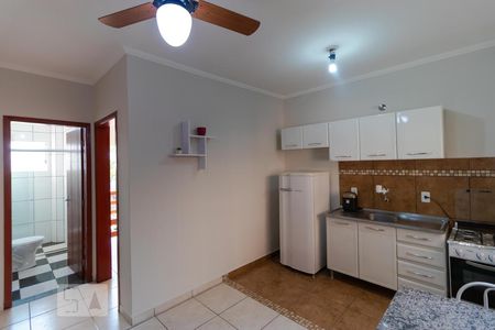 Sala e Cozinha de apartamento para alugar com 1 quarto, 34m² em Cidade Universitária, Campinas