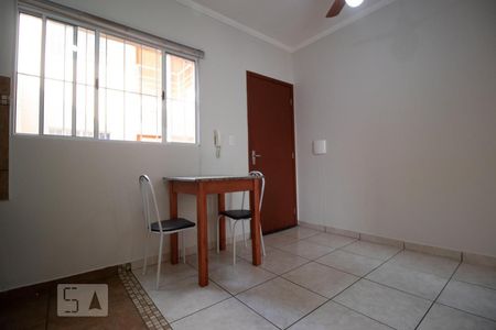Sala e Cozinha de apartamento para alugar com 1 quarto, 34m² em Cidade Universitária, Campinas