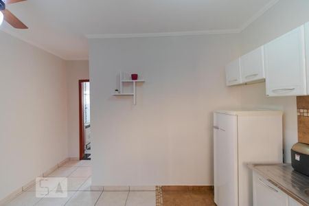 Sala e Cozinha de apartamento para alugar com 1 quarto, 34m² em Cidade Universitária, Campinas