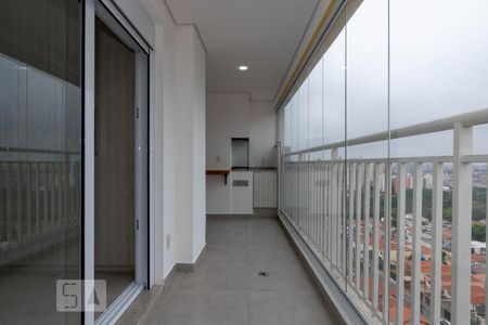 Varanda gourmet de apartamento para alugar com 1 quarto, 45m² em Vila Guarani (z Sul), São Paulo
