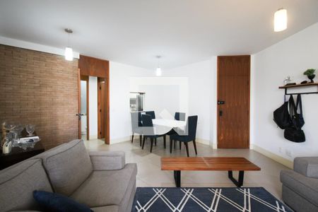 Sala de apartamento para alugar com 4 quartos, 121m² em Moema, São Paulo